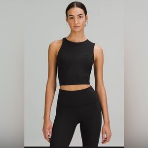 NWT lululemon Ribbed Yoga tank top with built in bra